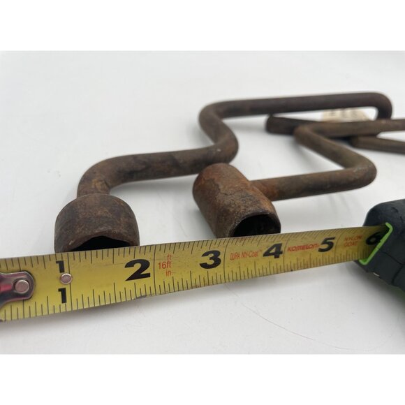 Handcrafted Iron Model A Wrench’s cast iron hand crank handle farm factory mach - Picture 4 of 5